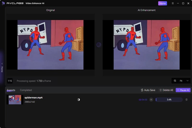 process video